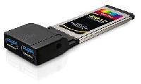 ADAPTADOR EXPRESS CARD A 2 PTS USB 3.0 P/NOTEOOK TRANSCEND :: Tienda Clic, computadoras, consumibles y productos de computacion línea