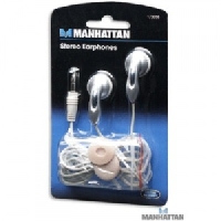 AUDIFONO MANHATTAN MINI ESTEREO 3.5" PLATA :: Tienda Clic, computadoras, consumibles y productos de computacion línea