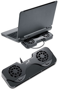 BASE C/VENTILADORES P/NOTEBOOK GENIUS NB STAND 100 :: Tienda Clic, computadoras, consumibles y productos de computacion línea