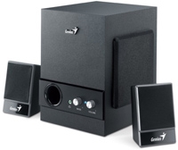 BOCINAS GENIUS 350 2.1 11 WATTS C/SUBWOOFER :: Tienda Clic, computadoras, consumibles y productos de computacion línea