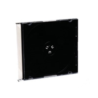 CAJA DELGADA PARA CD/DVD COLOR NEGRO CAJA C/200 PZAS :: Tienda Clic, computadoras, consumibles y productos de computacion línea