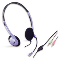 DIADEMA GENIUS HS-02B CON MICROFONO ESTILO CLASICO :: Tienda Clic, computadoras, consumibles y productos de computacion línea