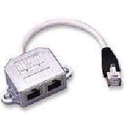DISTRIBUIDOR MODULAR INTELLINET 2 X 1 RJ45 CAT 5E :: Tienda Clic, computadoras, consumibles y productos de computacion línea