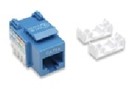 JACK INTELLINET CAT 5E DE IMPACTO AZUL :: Tienda Clic, computadoras, consumibles y productos de computacion línea