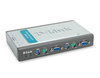 KVM SWITCH PS2 4 CPUS D-LINK :: Tienda Clic, computadoras, consumibles y productos de computacion línea