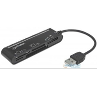 LECTOR DE MEMORIAS 80 EN 1 USB2.0 MANHATTAN :: Tienda Clic, computadoras, consumibles y productos de computacion línea