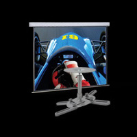 PANTALLA BENQ DE 84" CON SOPORTE DE TECHO PARA EL PROYECTOR :: Tienda Clic, computadoras, consumibles y productos de computacion línea