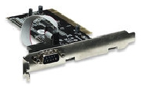 TARJETA SERIAL PCI MANHATTAN 1PTO DB9 (BRACKET CORTO/NORMAL) :: Tienda Clic, computadoras, consumibles y productos de computacion línea