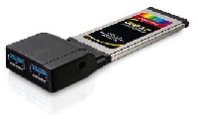 ADAPTADOR EXPRESS CARD A 2 PTS USB 3.0 P/NOTEOOK TRANSCEND :: Tienda Clic, computadoras, consumibles y productos de computacion línea
