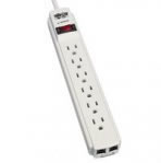 BARRA TRIPP-LITE CON 6 CONT. C/PROT.FM 870 JOULES :: Tienda Clic, computadoras, consumibles y productos de computacion línea