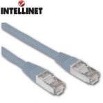 CABLE DE RED INTELLINET 7.6 MTS ( 25 PIES ) CAT 5E UTP GRIS :: Tienda Clic, computadoras, consumibles y productos de computacion línea