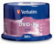 DVD+R VERBATIM 16 X 4.7GB C/50 PZAS :: Tienda Clic, computadoras, consumibles y productos de computacion línea