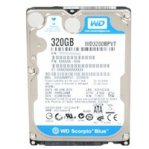 DISCO DURO WD SCORPIO BLUE 2.5 320 GB SATA 3 GB/S 8 MB 5400 RPM :: Tienda Clic, computadoras, consumibles y productos de computacion línea