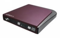 DVD WRITER 8 X USB2.0 LITE-ON LIGHTSCRIBE EXT SLIM ROJO :: Tienda Clic, computadoras, consumibles y productos de computacion línea