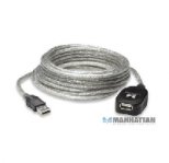 EXTENSION USB MANHATTAN 2.0 DE 4.9MTS (ENCADENABLE 15 MTS) :: Tienda Clic, computadoras, consumibles y productos de computacion línea