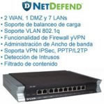 FIREWALL SEGURIDAD PROACTIVA 7 LAN, 2 WAN, 1 DMZ :: Tienda Clic, computadoras, consumibles y productos de computacion línea