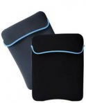 FUNDA DE NEOPRENO REVERSIBLE TECH ZONE P/PORTATIL 9"NEG/AZUL :: Tienda Clic, computadoras, consumibles y productos de computacion línea