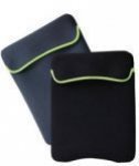 FUNDA DE NEOPRENO REVERSIBLE TECH ZONE P/PORTATIL 9"NEG/VER :: Tienda Clic, computadoras, consumibles y productos de computacion línea