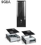 GABINETE SLIM NEGRO MICRO ATX/MINI ITX KME 400W, 20+4 PINES :: Tienda Clic, computadoras, consumibles y productos de computacion línea