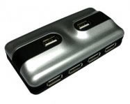 HUB 7 PTOS USB 2.0 C/ADAP. DE ENERGIA SABRENT :: Tienda Clic, computadoras, consumibles y productos de computacion línea