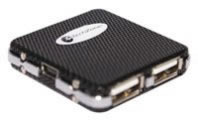 HUB ULTRACOMPACTO 4 PUERTOS USB 2.0 TECH ZONE NEG :: Tienda Clic, computadoras, consumibles y productos de computacion línea