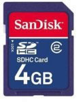 MEMORIA CARD SD HIGH CAPACITY 4 GB SANDISK :: Tienda Clic, computadoras, consumibles y productos de computacion línea