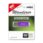 MEMORIA FLASH 4 GB USB 2.0 WANDERER MORADA VERICO :: Tienda Clic, computadoras, consumibles y productos de computacion línea