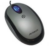 MINI MOUSE OPTICO ACTECK AM1000 PLATA/NEGRO USB :: Tienda Clic, computadoras, consumibles y productos de computacion línea