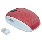 MOUSE LASER INALAMBRICO VERBATIM MERCURY ROJO/BLANCO :: Tienda Clic, computadoras, consumibles y productos de computacion línea