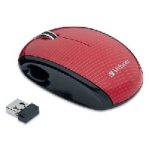 MOUSE LASER INALAMBRICO VERBATIM MERCURY ROJO/NEGRO :: Tienda Clic, computadoras, consumibles y productos de computacion línea