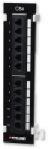 PANEL PARCHEO MANHATTAN CAT 5E, 12 PTOS 1 NIV. P/RACK :: Tienda Clic, computadoras, consumibles y productos de computacion línea