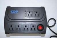 REGULADOR CDP 1000VA/500W C/PROT.LINEA FM 6 CONT. NEG. :: Tienda Clic, computadoras, consumibles y productos de computacion línea
