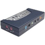 SOUND BLASTER SABRENT 3-D 8 CHANNEL USB 2.0  EXT 7.1 :: Tienda Clic, computadoras, consumibles y productos de computacion línea