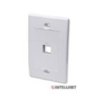 TAPA BLANCA PARA CAJA DE PARED INTELLINET, 1 SALIDA :: Tienda Clic, computadoras, consumibles y productos de computacion línea