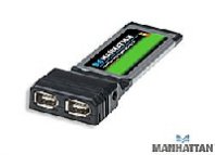 TARJETA FIREWARE MANHATTAN 2 PTS EXPRESS CARD/34 400 MBPS :: Tienda Clic, computadoras, consumibles y productos de computacion línea
