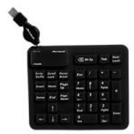 TECLADO NUMERICO FLEXIBLE ACTECK USB RETRACTIL :: Tienda Clic, computadoras, consumibles y productos de computacion línea