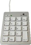 TECLADO NUMERICO TECH ZONE BLANCO :: Tienda Clic, computadoras, consumibles y productos de computacion línea