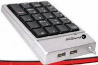 TECLADO NUMERICO TECH ZONE C/2 PTOS USB2.0 NEGRO :: Tienda Clic, computadoras, consumibles y productos de computacion línea