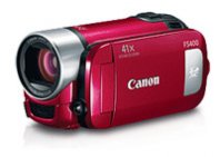 VIDEOCAMARA CANON FS400, SDHC,ZOOM OPT 37X/DIG 2000X, ROJA :: Tienda Clic, computadoras, consumibles y productos de computacion línea