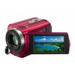 VIDEOCAMARA SONY HANDYCAM/80GB/Z 60X/S SHOT/FACE DETEC/ ROJA :: Tienda Clic, computadoras, consumibles y productos de computacion línea