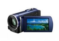 VIDEOCAMARA SONY HANDYCAM/MEM FLASH/Z 60X/FACE DETEC/AZUL :: Tienda Clic, computadoras, consumibles y productos de computacion línea